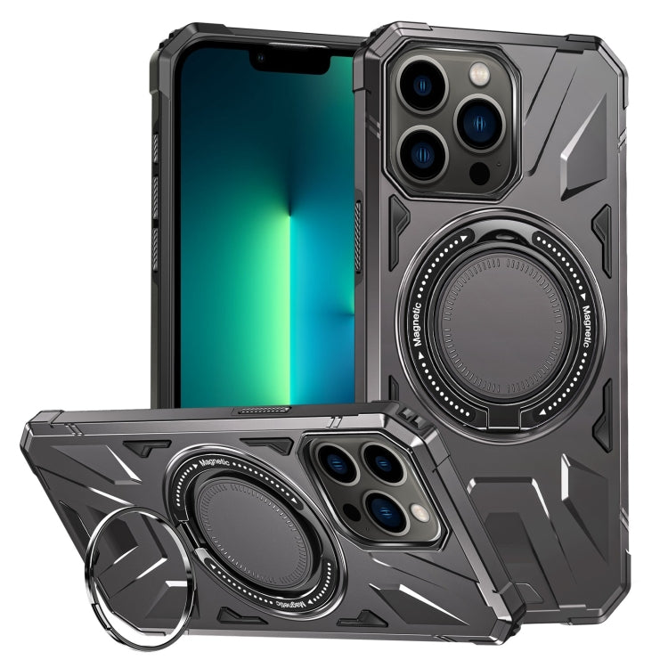MagSafe 磁気ショックプルーフリングホルダー付き iPhoneケース、iPhone 14 Plus 用、iPhone 14/13 用、iPhone 14 Pro 用、iPhone 14 Pro Max 用、iPhone 13 Pro Max 用、iPhone 13 Pro 用
