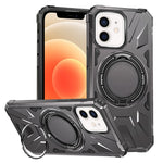MagSafe 磁気 衝撃吸収スマホケース リングホルダー付き、iPhone 12/12 Pro 用、iPhone 12 Pro Max 用、iPhone 11 用