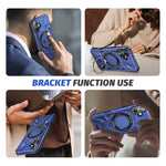 MagSafe Magnetic Shockproof Phone Case with Ring Holder, For iPhone 16 Plus, For iPhone 16, For iPhone 15 Pro Max, For iPhone 15 Pro, For iPhone 15 Plus, For iPhone 15