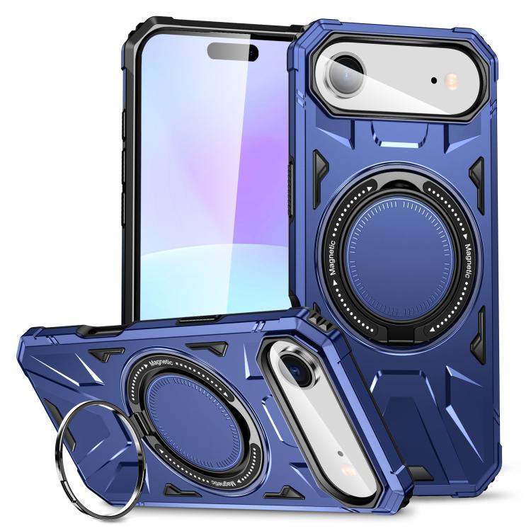 MagSafe 磁気ショックプルーフリングホルダー付き iPhoneケース、iPhone 17 Pro Max 用、iPhone 17 Pro 用、iPhone 17 用、iPhone Air 用、iPhone 16 Pro Max 用、iPhone 16 Pro 用