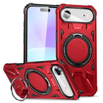 MagSafe 磁気ショックプルーフリングホルダー付き iPhoneケース、iPhone 17 Pro Max 用、iPhone 17 Pro 用、iPhone 17 用、iPhone Air 用、iPhone 16 Pro Max 用、iPhone 16 Pro 用