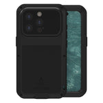 LOVE MEI メタルショックプルーフ 防水 防塵 iPhoneケース、iPhone 17 Pro Max 用、iPhone 17 Pro 用、iPhone 17 用、iPhone 16 Pro Max 用、iPhone 16 Pro 用、iPhone 16 用、iPhone 15 Pro Max 用、iPhone 15 Pro 用