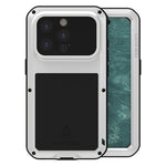 LOVE MEI メタルショックプルーフ 防水 防塵 iPhoneケース、iPhone 17 Pro Max 用、iPhone 17 Pro 用、iPhone 17 用、iPhone 16 Pro Max 用、iPhone 16 Pro 用、iPhone 16 用、iPhone 15 Pro Max 用、iPhone 15 Pro 用