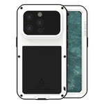 LOVE MEI メタルショックプルーフ 防水 防塵 iPhoneケース、iPhone 17 Pro Max 用、iPhone 17 Pro 用、iPhone 17 用、iPhone 16 Pro Max 用、iPhone 16 Pro 用、iPhone 16 用、iPhone 15 Pro Max 用、iPhone 15 Pro 用