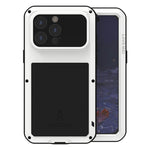LOVE MEI メタルショックプルーフ 防水 防塵 iPhoneケース、iPhone 17 Pro Max 用、iPhone 17 Pro 用、iPhone 17 用、iPhone 16 Pro Max 用、iPhone 16 Pro 用、iPhone 16 用、iPhone 15 Pro Max 用、iPhone 15 Pro 用