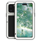 LOVE MEI メタルショックプルーフ 防水 防塵 iPhoneケース、iPhone 17 Pro Max 用、iPhone 17 Pro 用、iPhone 17 用、iPhone 16 Pro Max 用、iPhone 16 Pro 用、iPhone 16 用、iPhone 15 Pro Max 用、iPhone 15 Pro 用