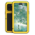 LOVE MEI メタルショックプルーフ 防水 防塵 iPhoneケース、iPhone 17 Pro Max 用、iPhone 17 Pro 用、iPhone 17 用、iPhone 16 Pro Max 用、iPhone 16 Pro 用、iPhone 16 用、iPhone 15 Pro Max 用、iPhone 15 Pro 用