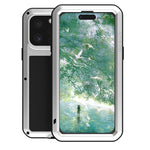 LOVE MEI メタルショックプルーフ 防水 防塵 iPhoneケース、iPhone 17 Pro Max 用、iPhone 17 Pro 用、iPhone 17 用、iPhone 16 Pro Max 用、iPhone 16 Pro 用、iPhone 16 用、iPhone 15 Pro Max 用、iPhone 15 Pro 用