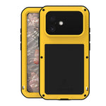 LOVE MEI メタルショックプルーフ 防水 防塵 iPhoneケース、iPhone 17 Pro Max 用、iPhone 17 Pro 用、iPhone 17 用、iPhone 16 Pro Max 用、iPhone 16 Pro 用、iPhone 16 用、iPhone 15 Pro Max 用、iPhone 15 Pro 用