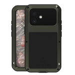 LOVE MEI メタルショックプルーフ 防水 防塵 iPhoneケース、iPhone 17 Pro Max 用、iPhone 17 Pro 用、iPhone 17 用、iPhone 16 Pro Max 用、iPhone 16 Pro 用、iPhone 16 用、iPhone 15 Pro Max 用、iPhone 15 Pro 用