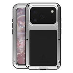 LOVE MEI メタルショックプルーフ 防水 防塵 iPhoneケース、iPhone 17 Pro Max 用、iPhone 17 Pro 用、iPhone 17 用、iPhone 16 Pro Max 用、iPhone 16 Pro 用、iPhone 16 用、iPhone 15 Pro Max 用、iPhone 15 Pro 用