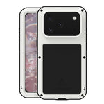 LOVE MEI メタルショックプルーフ 防水 防塵 iPhoneケース、iPhone 17 Pro Max 用、iPhone 17 Pro 用、iPhone 17 用、iPhone 16 Pro Max 用、iPhone 16 Pro 用、iPhone 16 用、iPhone 15 Pro Max 用、iPhone 15 Pro 用