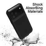 LOVE MEI メタルショックプルーフ 防水 防塵 iPhoneケース、iPhone 17 Pro Max 用、iPhone 17 Pro 用、iPhone 17 用、iPhone 16 Pro Max 用、iPhone 16 Pro 用、iPhone 16 用、iPhone 15 Pro Max 用、iPhone 15 Pro 用