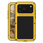 LOVE MEI メタルショックプルーフ 防水 防塵 iPhoneケース、iPhone 17 Pro Max 用、iPhone 17 Pro 用、iPhone 17 用、iPhone 16 Pro Max 用、iPhone 16 Pro 用、iPhone 16 用、iPhone 15 Pro Max 用、iPhone 15 Pro 用