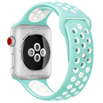 スポーツシリコン時計バンド スタンダードエディション Apple Watch Series 7 41mm / 6＆SE＆5＆4 40mm / 3＆2＆1 38mm用、Apple Watch Ultra 49mm / Series 8＆7 45mm / SE 2＆6＆SE＆5＆4 44mm / 3＆2＆1 42mm用