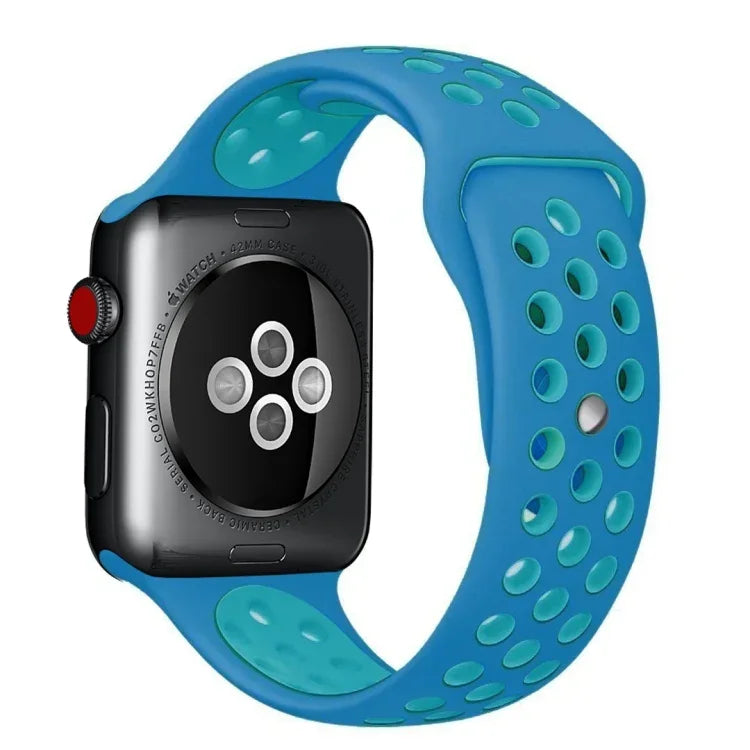 スポーツシリコン時計バンド スタンダードエディション Apple Watch Series 7 41mm / 6＆SE＆5＆4 40mm / 3＆2＆1 38mm用、Apple Watch Ultra 49mm / Series 8＆7 45mm / SE 2＆6＆SE＆5＆4 44mm / 3＆2＆1 42mm用
