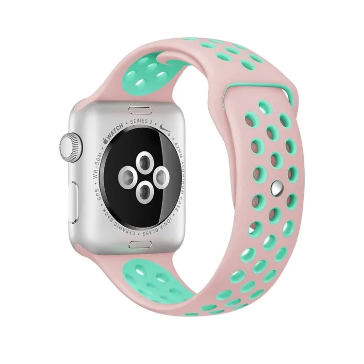スポーツシリコン時計バンド スタンダードエディション Apple Watch Series 7 41mm / 6＆SE＆5＆4 40mm / 3＆2＆1 38mm用、Apple Watch Ultra 49mm / Series 8＆7 45mm / SE 2＆6＆SE＆5＆4 44mm / 3＆2＆1 42mm用