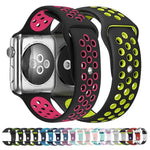 スポーツシリコン時計バンド スタンダードエディション Apple Watch Series 7 41mm / 6＆SE＆5＆4 40mm / 3＆2＆1 38mm用、Apple Watch Ultra 49mm / Series 8＆7 45mm / SE 2＆6＆SE＆5＆4 44mm / 3＆2＆1 42mm用