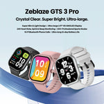 Zeblaze GTS 3 Pro IP68 1.97インチ HD フィットネススマートウォッチ