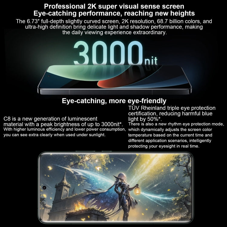 Xiaomi 14 Pro、6.73インチ Xiaomi HyperOS Snapdragon 8 Gen 3 オクタコア 4nm 最大3.3GHz、NFC、ネットワーク：5G、16GB+512GB、16GB+1TB