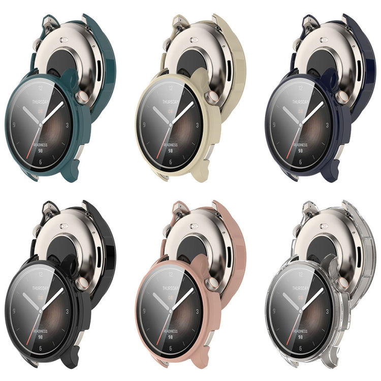 PC + Tempered Film Integrated Watch Protective Case, For Amazfit Balance A2286