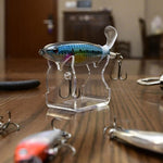 YX061 4個セット釣りルアーディスプレイスタンド、YX061