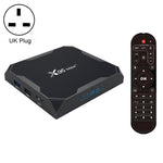 X96 max+ 4K スマートTVボックス リモコン付き、Android 9.0、Amlogic S905X3 クアッドコア Cortex-A55、2GB+16GB、LAN、AV、2.4G/5G WiFi、USBx2、TFカード対応、EUプラグ、UKプラグ、AUプラグ