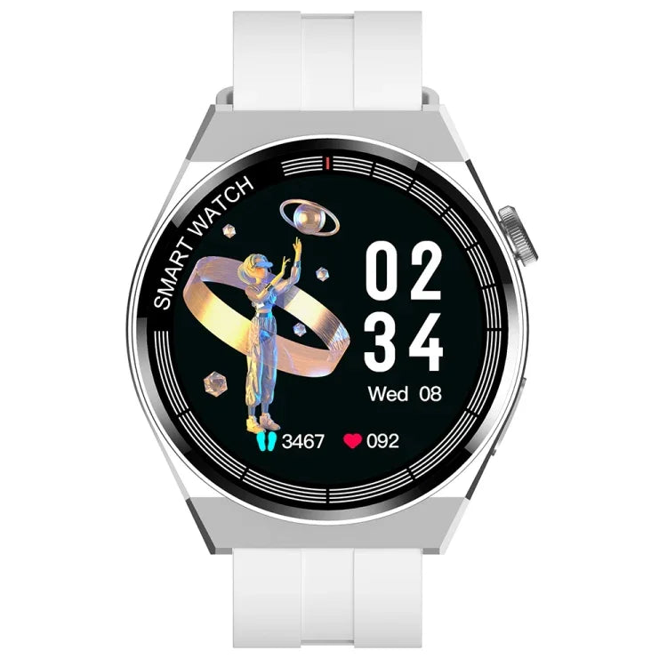GT3 スマートブレスレット, 1.5インチ スマートウォッチ, Bluetooth通話 / 心拍数 / 血圧 / 血中酸素