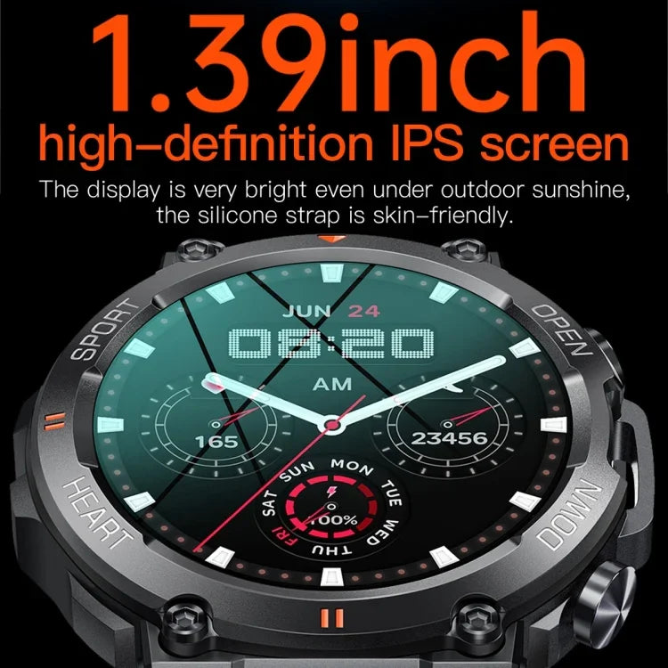 K56 Pro 1.39インチ スマートスチールストラップリストバンド、心拍数モニタリング / 血圧モニタリング対応、スチールストラップ（ブラックミラネーゼ）、スチールストラップ（ブラックスリーストレインズ）、スチールストラップ（ブラックバンブージョイント）