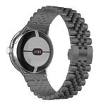 セブンビーズステンレススチールメタルウォッチバンド Google Pixel Watch 4 / 3 / 2 / 1 41mm用
