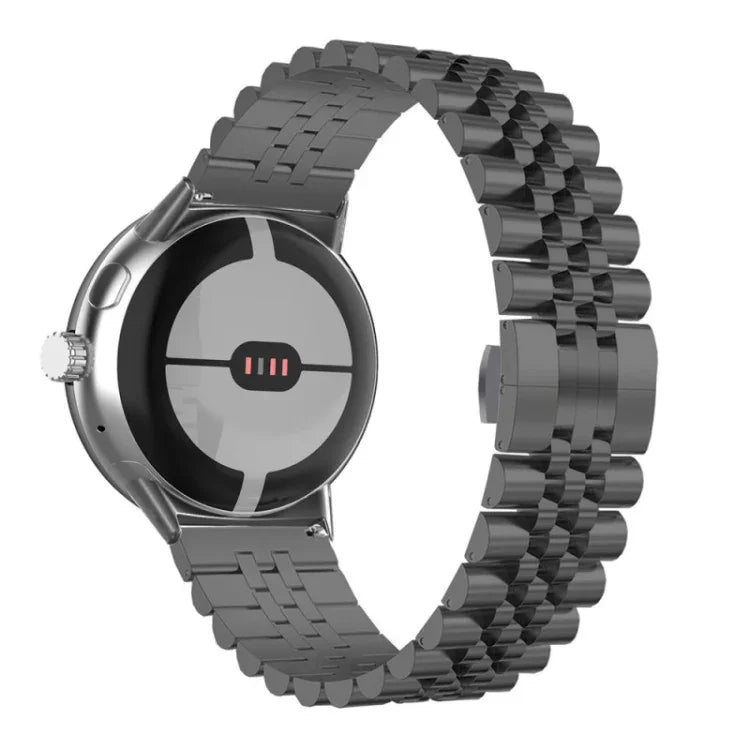 セブンビーズステンレススチールメタルウォッチバンド Google Pixel Watch 4 / 3 / 2 / 1 41mm用