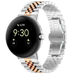 セブンビーズステンレススチールメタルウォッチバンド Google Pixel Watch 4 / 3 / 2 / 1 41mm用
