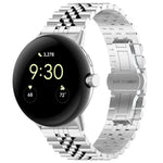 セブンビーズステンレススチールメタルウォッチバンド Google Pixel Watch 4 / 3 / 2 / 1 41mm用
