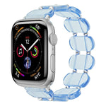 Stretch Resin Watch Band, For Apple Watch SE 2023 44mm, For Apple Watch SE 2023 40mm, For Apple Watch Ultra 2 49mm, For Apple Watch Series 9 45mm, For Apple Watch Series 9 41mm, For Apple Watch Ultra 49mm