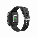 D8 2.01インチ 2-in-1 Bluetoothイヤホン シリコンバンド スマートウォッチ、健康モニタリング / NFC対応、シリコンバンド（ブラック）、シリコンバンド（ベージュ）