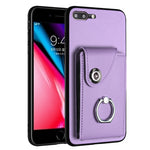 オルガンカードバッグリングホルダースマホケース、iPhone 8 Plus / 7 Plus用