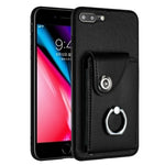 オルガンカードバッグリングホルダースマホケース、iPhone 8 Plus / 7 Plus用