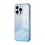 グラデーショングリッターパウダー電気めっきスマホケース、iPhone 16 Pro用、iPhone 16 Plus用、iPhone 16用、iPhone 15 Pro Max用、iPhone 15 Pro用、iPhone 15 Plus用