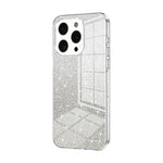 グラデーショングリッターパウダー電気めっきスマホケース、iPhone 16 Pro用、iPhone 16 Plus用、iPhone 16用、iPhone 15 Pro Max用、iPhone 15 Pro用、iPhone 15 Plus用