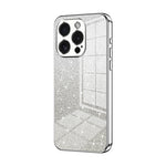 グラデーショングリッターパウダー電気めっきスマホケース、iPhone 16 Pro用、iPhone 16 Plus用、iPhone 16用、iPhone 15 Pro Max用、iPhone 15 Pro用、iPhone 15 Plus用