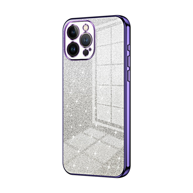 グラデーショングリッターパウダー電気めっきスマホケース、iPhone 11 Pro Max用、iPhone 11用、iPhone 11 Pro用、iPhone X / XS用、iPhone XR用、iPhone XS Max用