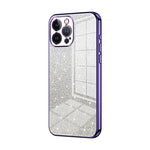 グラデーショングリッターパウダー電気めっきスマホケース、iPhone 11 Pro Max用、iPhone 11用、iPhone 11 Pro用、iPhone X / XS用、iPhone XR用、iPhone XS Max用