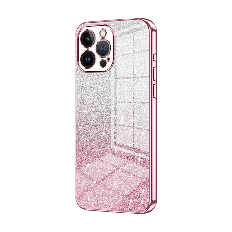 グラデーショングリッターパウダー電気めっきスマホケース、iPhone 11 Pro Max用、iPhone 11用、iPhone 11 Pro用、iPhone X / XS用、iPhone XR用、iPhone XS Max用