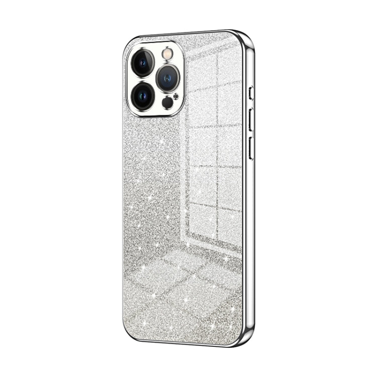 グラデーショングリッターパウダー電気めっきスマホケース、iPhone 11 Pro Max用、iPhone 11用、iPhone 11 Pro用、iPhone X / XS用、iPhone XR用、iPhone XS Max用