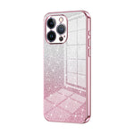 グラデーショングリッターパウダー電気めっきスマホケース、iPhone 11 Pro Max用、iPhone 11用、iPhone 11 Pro用、iPhone X / XS用、iPhone XR用、iPhone XS Max用