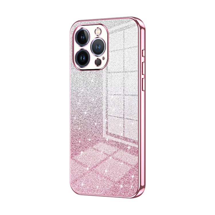 グラデーショングリッターパウダー電気めっきスマホケース、iPhone 11 Pro Max用、iPhone 11用、iPhone 11 Pro用、iPhone X / XS用、iPhone XR用、iPhone XS Max用