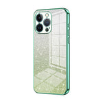 グラデーショングリッターパウダー電気めっきスマホケース、iPhone 11 Pro Max用、iPhone 11用、iPhone 11 Pro用、iPhone X / XS用、iPhone XR用、iPhone XS Max用