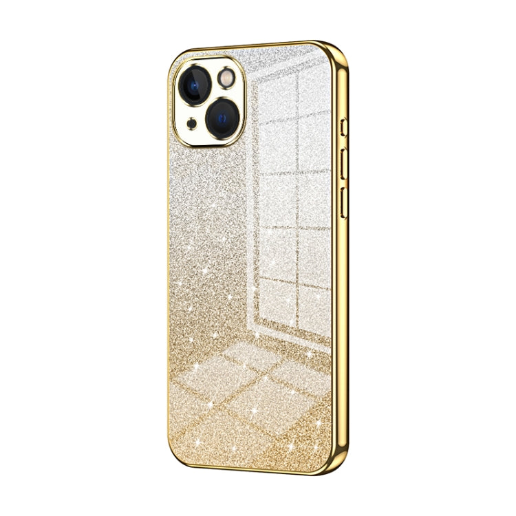 グラデーショングリッターパウダー電気めっきスマホケース、iPhone 11 Pro Max用、iPhone 11用、iPhone 11 Pro用、iPhone X / XS用、iPhone XR用、iPhone XS Max用
