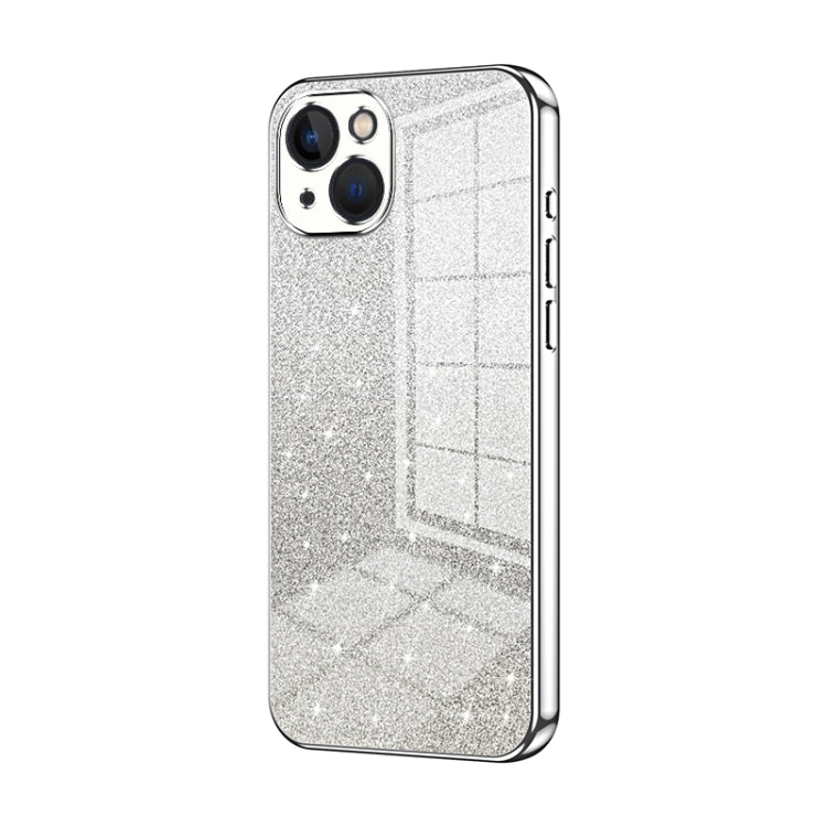 グラデーショングリッターパウダー電気めっきスマホケース、iPhone 11 Pro Max用、iPhone 11用、iPhone 11 Pro用、iPhone X / XS用、iPhone XR用、iPhone XS Max用