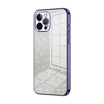 グラデーショングリッターパウダー電気めっきスマホケース、iPhone 11 Pro Max用、iPhone 11用、iPhone 11 Pro用、iPhone X / XS用、iPhone XR用、iPhone XS Max用
